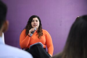 Invitan diputadas Xel Arianna Hernández y Norma Pimentel al Foro “Hablemos de Acecho en Puebla”🗣️🚨💜